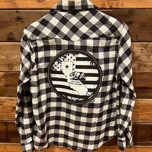 California “Best State, Worst Governor” One-of-a-Kind Jachs Girlfriend Flannel